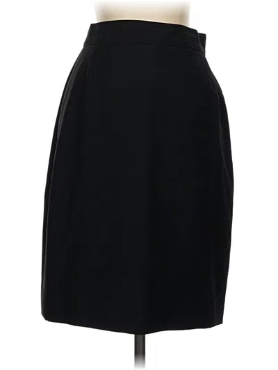 Pre-owned Genny Formal Skirt In Black