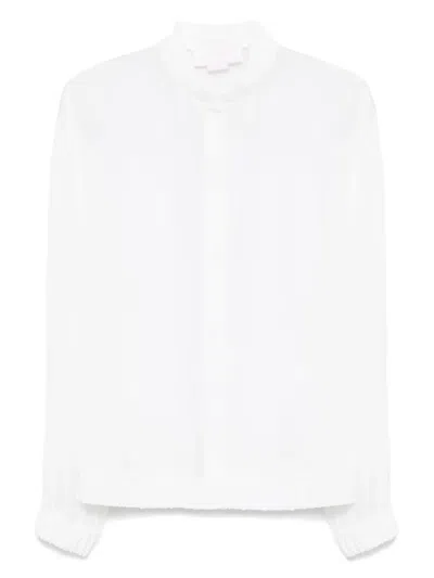 Genny Georgette Blouse In White