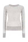 Genny Grey Wool Blend Sweater In Gray