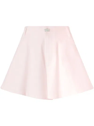 Genny High-waisted Shorts In Pink