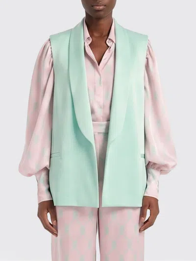 Genny Jacket Woman Color Mint In Green