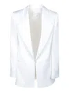Genny Satin White Jacket