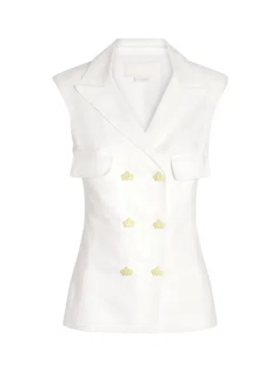 Genny Lightweight Mini Sweater For Women In White