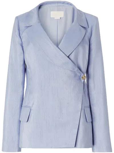 GENNY LOGO-BUTTON BLAZER