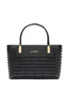 Genny Logo-lettering Tote Bag In Animal Print
