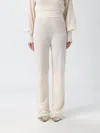 Genny Pants  Woman Color White In White