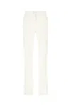Genny Tailored High-waisted Pants In White