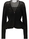GENNY PEPLUM CARDIGAN