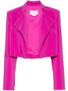 GENNY CROPPED JACKET WITH LAPELS