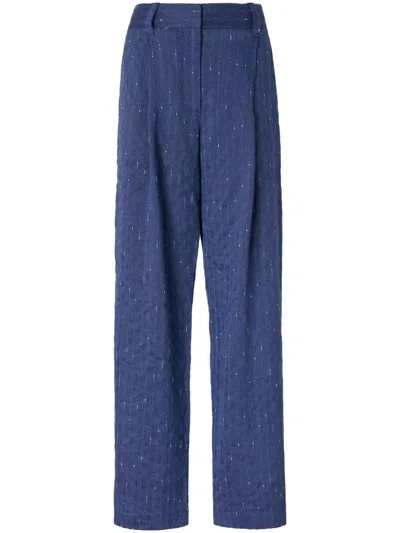GENNY PINSTRIPED TROUSERS
