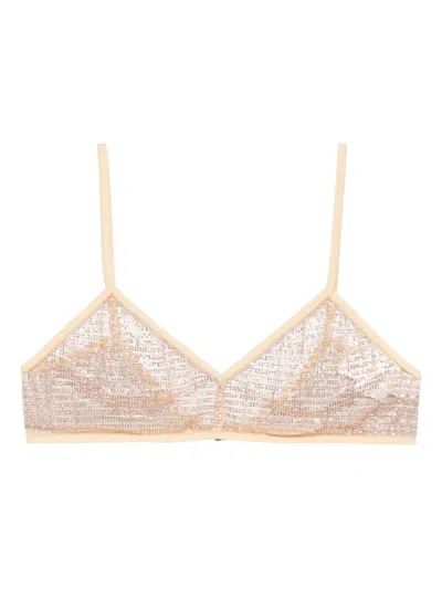 Genny Rhinestoned Top In Pink