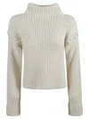 GENNY RIB KNIT SWEATER