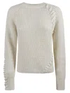 GENNY RIB KNIT SWEATER