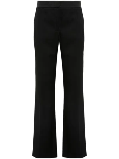 Genny Side-stripe Trousers In Black