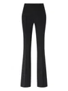 Genny Split Trousers In Black