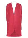 Genny Stoles In Burgundy