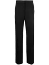 Genny Straight-leg Tailored Trousers In Black