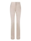 GENNY STRAIGHT SATIN TROUSERS