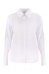 Genny White Regular Solid Shirt In White