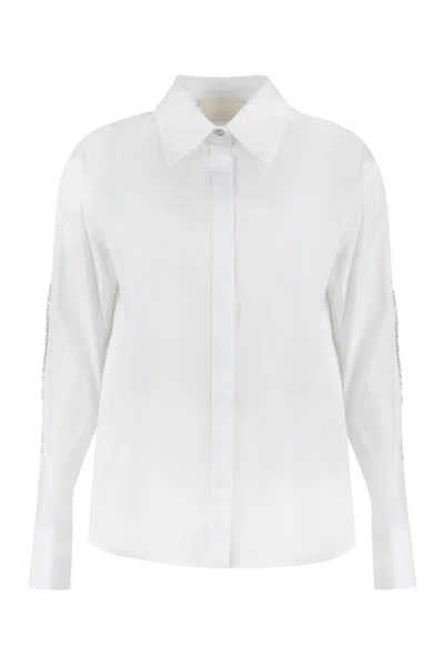GENNY STRETCH POPLIN SHIRT