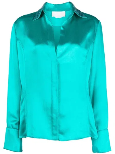 Genny Hemd Mit Nieten In Blue