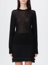 Genny Sweater  Woman Color Black In Black