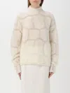 Genny Sweater  Woman Color White In Weiss