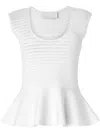 Genny Peplum-hem Top