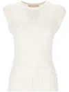 Genny Motif-embroidered T-shirt In White