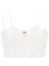 Genny Corset-style Top In White