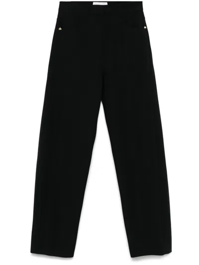 Genny Tapered Trousers In Black