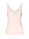 Genny Tank Top With Contrasting Edges In Neutral
