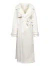 Genny Trench Coats In White