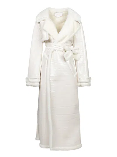 Genny Trench Coats In White