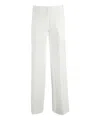 Genny Trousers With Logo In White