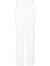 Genny Trousers With Logo In White