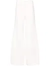 Genny Wide-leg Trousers In Neutrals