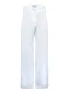 Genny Pearl Trousers Envers In White