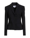 Genny Single-breasted Blazer In Black