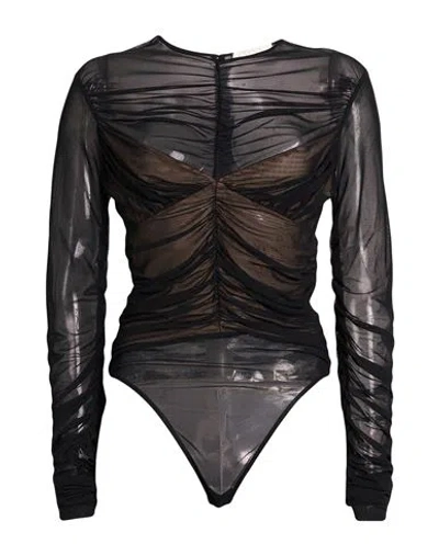 Genny Woman Bodysuit Black Size 8 Polyamide, Elastane