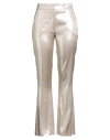 Genny Woman Pants Ivory Size 12 Viscose, Elastane In White