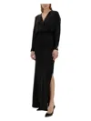 Genny Women's Long Dress In Black