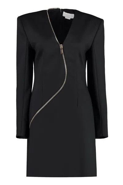 GENNY GENNY WOOL-BLEND DRESS