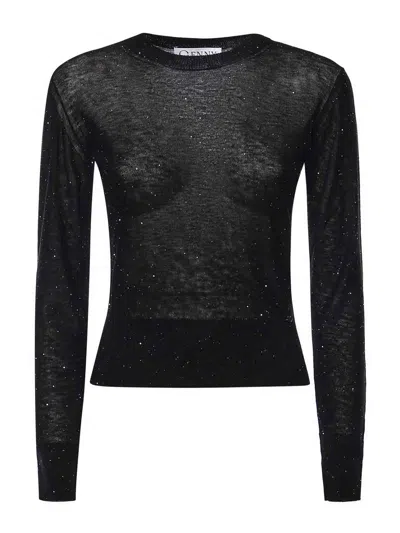 Genny Wool Sweater In Black