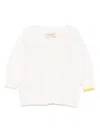 Gensami Buttoned Cardigan In White