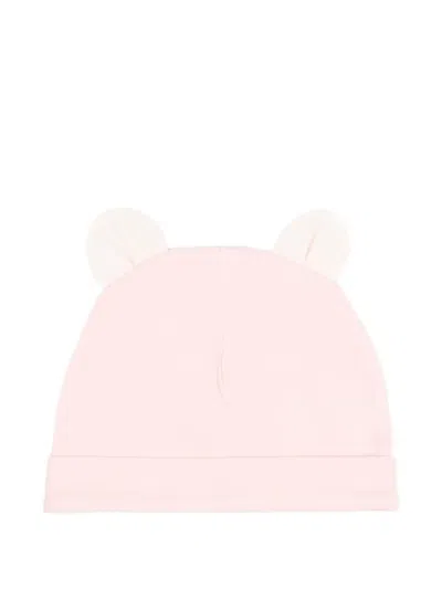 Gensami Babies' Ears-detail Beanie Hat In Pink