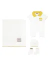 Gensami Knitted Babygrow Set In White