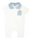 Gensami Knitted Romper In White