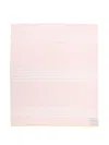 Gensami Pointelle-knit Blanket In Pink