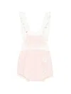 Gensami Ruffled Butterfly-appliqué Romper In Multi
